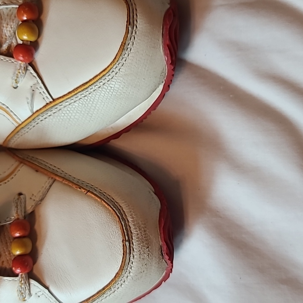 Birdies Orange and Yellow 21 Seed  Retro Sneakers Sz. 9 - Picture 8 of 10